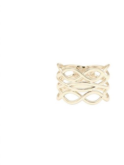 Natalie Wood Designs Bloom Ring Gold product