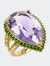 Amethyst Cocktail Ring - Purple
