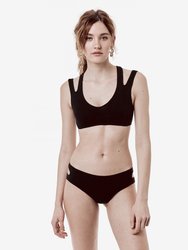 Clean Cut, Bikini Bottom - Black - Black