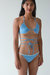 Prism Bikini Top, Tonic Blue