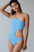 Swirl One Piece Swimsuit, Candy Pink