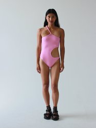 Swirl One Piece Swimsuit, Candy Sky Pink - Candy Sky Pink