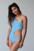 Swirl One Piece Swimsuit, Tonic Blue