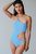 Swirl One Piece Swimsuit, Tonic Blue