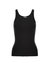 Birkin Tank Rib Top In Jet Black