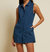 Bixby Romper In Navy