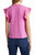 Constance V Neck Top In Rosebud