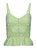 Gabrielle Peplum Cami In Lime Green - Lime Green