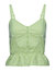 Gabrielle Peplum Cami In Lime Green - Lime Green