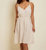 Jenessa Side Tie Gauze Dress In Frothy - Frothy