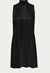 Jett Mock Neck Dress In Black