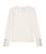 Kiana Crewneck Top In Off White