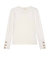 Kiana Crewneck Top In Off White