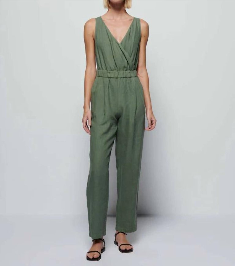 Kiara Jumpsuit In Sea Spray - Sea Spray