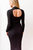 Nicole Turtleneck Dress In Black