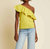 Noella Top In Chartreuse