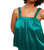 Rivka Tank With Elastic Detail In Emerald