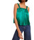 Rivka Tank With Elastic Detail In Emerald