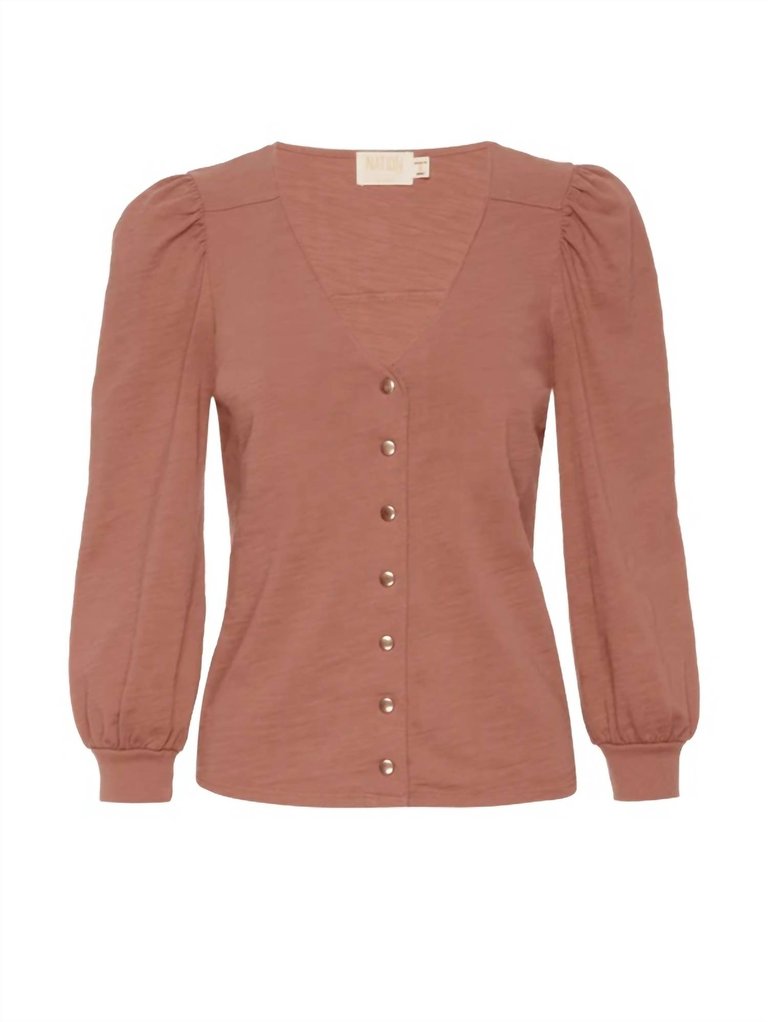 Women's Bentley Utility Shirt In Amphora - Amphora