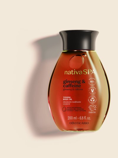 Nativa SPA Ginseng & Caffeine Toning Body Oil product