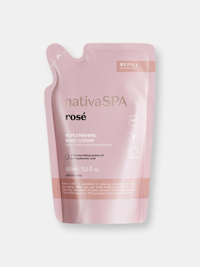 Nativa SPA Rosé Replenishing Lotion Refill product