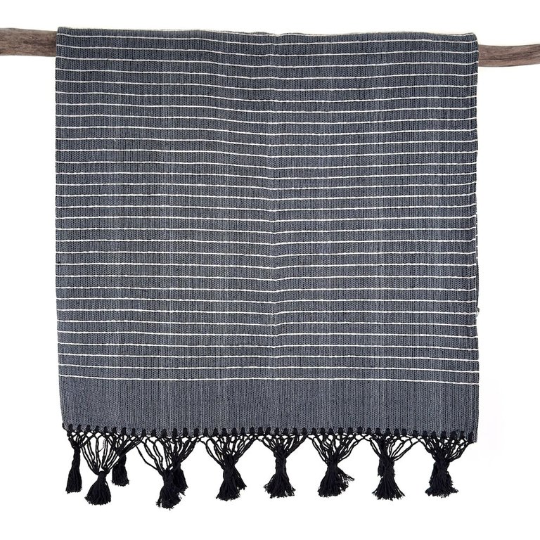 Woven Throw Blanket - Grey