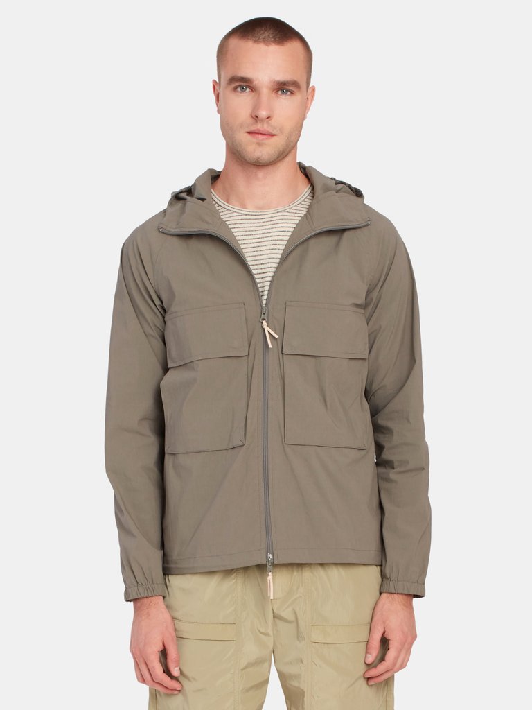 Hooded Paper Jacket