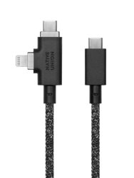 Belt Cable Duo Pro 240W - USB-C To USB-C & Lightning