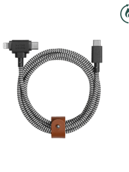 Belt Cable Duo - Zebra