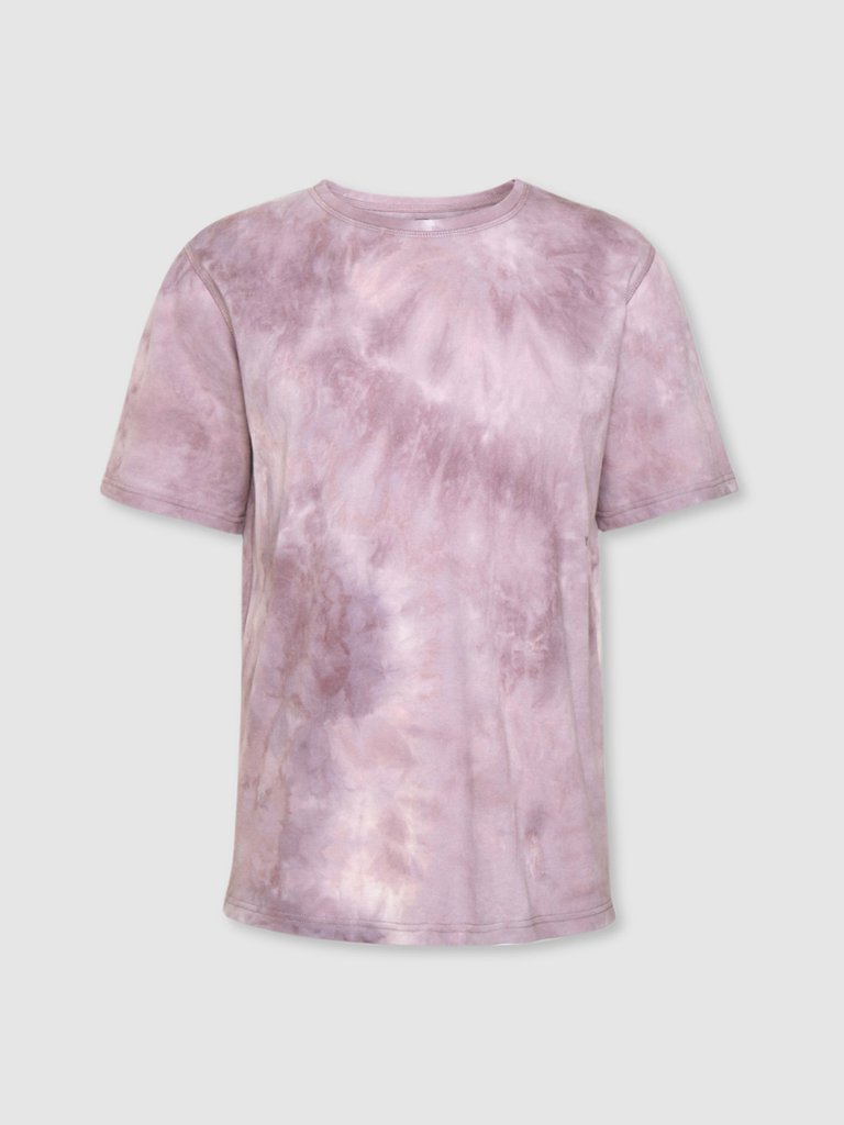 Moreno Tie Dye T-Shirt - Purple