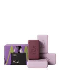 Ekos Açaí Creamy & Exfoliating Monopack Soap Set