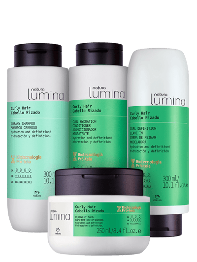 natura Lumina Curly Hair Complete Care product