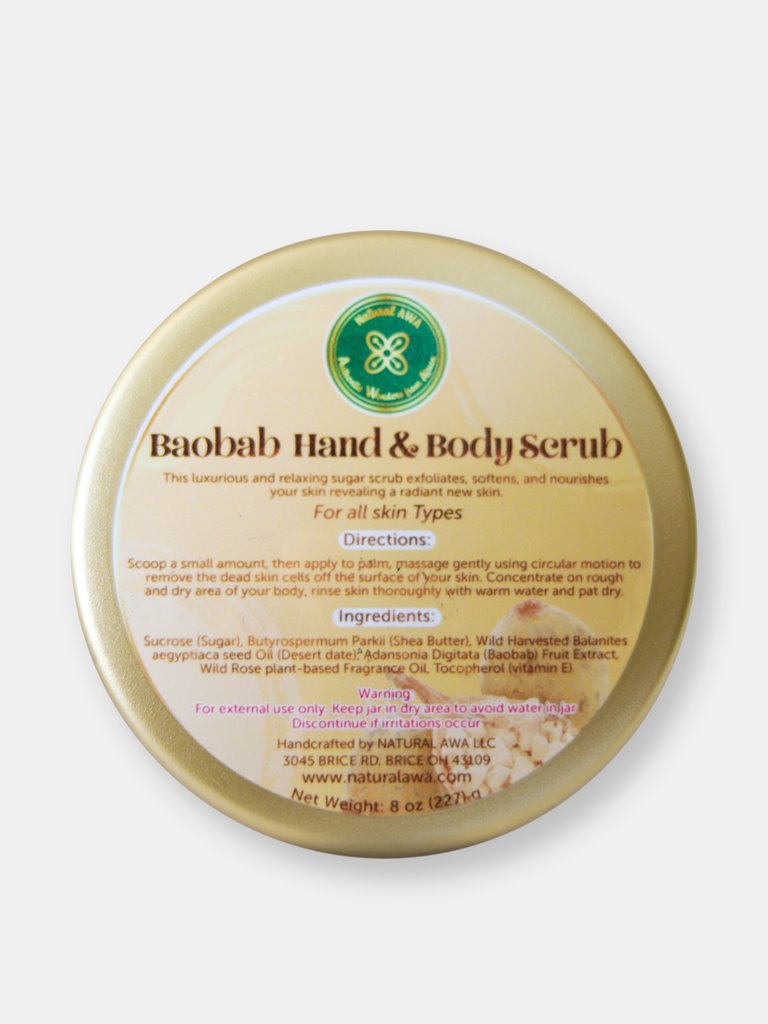 Baobab Hand And Body Scrub