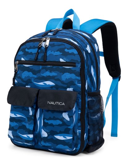 Nautica Kids Backpack for School | Polar Camo | 16" Tall product