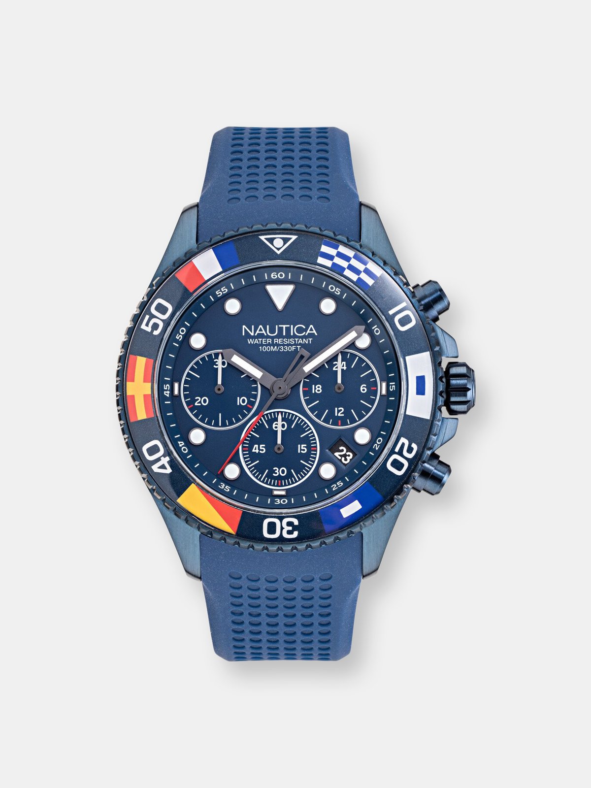 Nautica Nautica Men's Westport NAPWPF908 Blue Silicone Quartz Fashion Watch