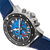 Caspian Chronograph Strap Watch With Date