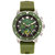 Caspian Chronograph Strap Watch With Date - Olive
