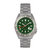 Nautis Global Dive Watch w/Date - Bracelet - Forest Green