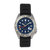Nautis Global Dive Watch w/Date - Rubber-Strap - Navy