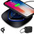 Power Pad Qi Wireless Fast Charger - Black