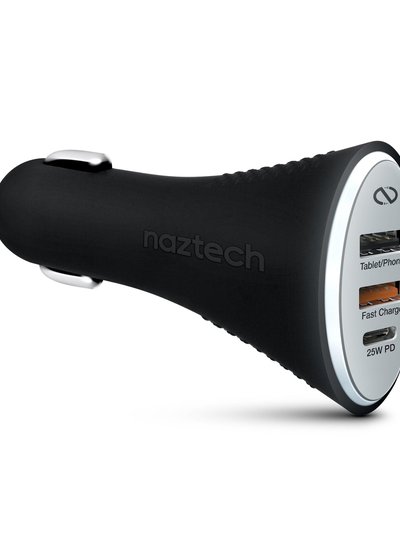 Naztech Power T3 Xtreme PD25W AFC 2.4A Car Charger With LED Indicator product