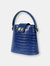 No. 56 The Kettle Bag Croc Embossed