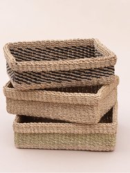 Woven Catchall Storage Tray