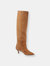 Eva Slouch Boot - Brown