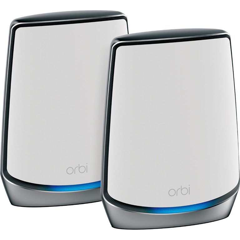 Orbi AX6000 Tri-Band Mesh WiFi 6 System - 2-Pack - White