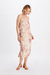 Easy Slip Dress Marble Print - Malibu