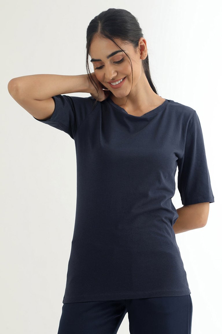 SeaCell Short Sleeve Crewneck Tee - Midnight