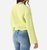 Chunky Crewneck Sweater In Lime