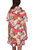 Everything Short Sleeves Ruffle Dress In Multi