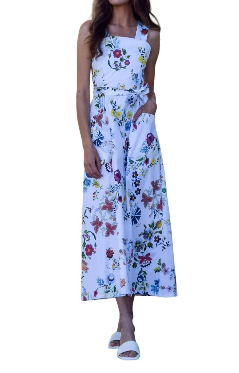 Malia Midi Dress In Floral - Floral